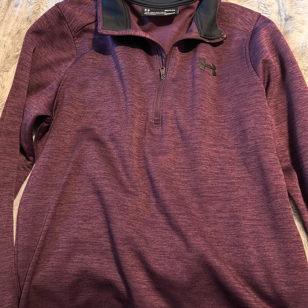Under Armour purple Quarter-Zip Pullover